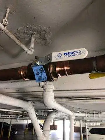 Copper pipe repair and valve work for Water Line Repair in Newark Beach