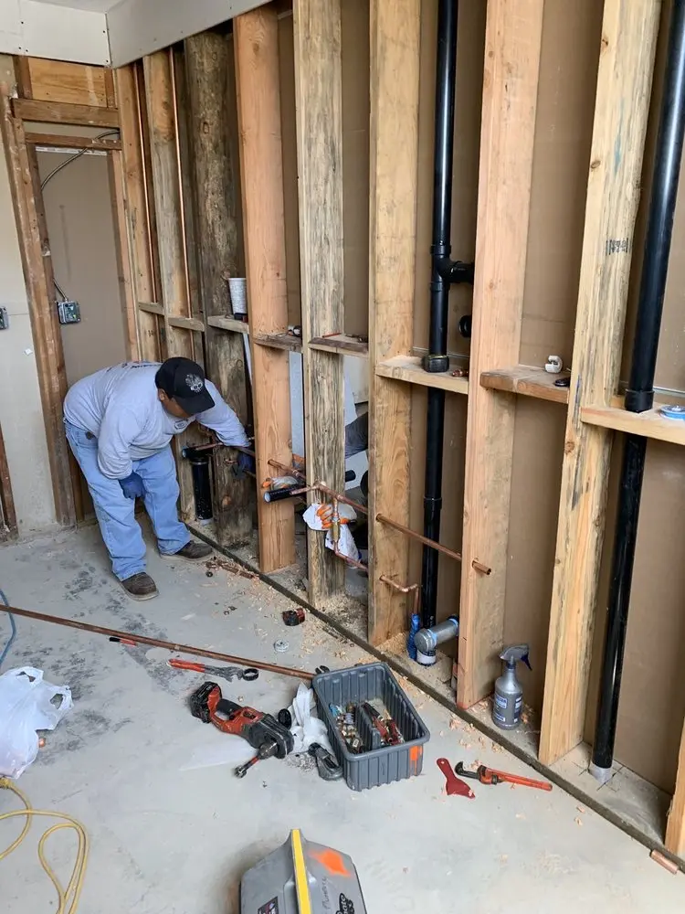 Commercial rough-in plumbing for Trenchless Sewer Repair in Newark Beach